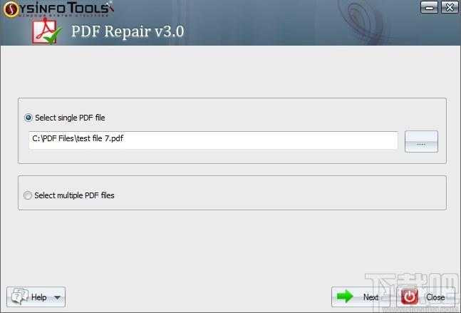 SysInfoTools PDF Repair下载,PDF修复工具,PDF修复