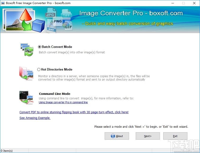 Boxoft Free Image Converter下载,图像转换器,图片转换,格式转换