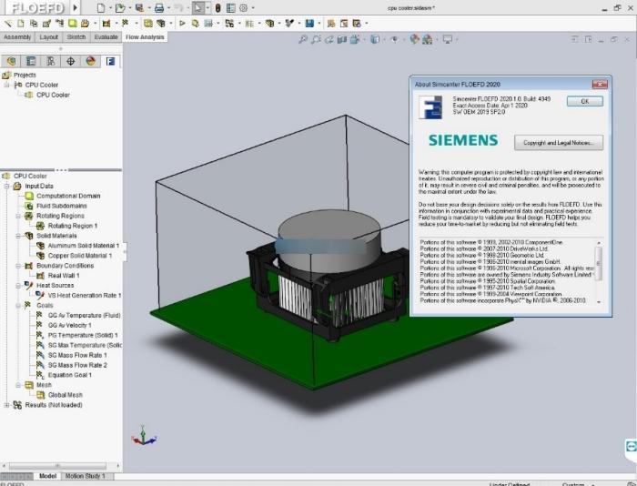 SiemensSimcenterFloEFD2020.1.0,cad.